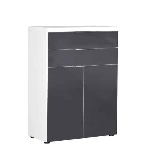 Wardsboro 2 -Door 2 -Drawer 3 -Shelf Storage Cabinet