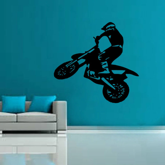 Dirt Bike Wall Sticker