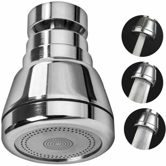 The water faucet aerator can rotate 360 degree / the water-saving screen / the pressure bubbler / the three water modes