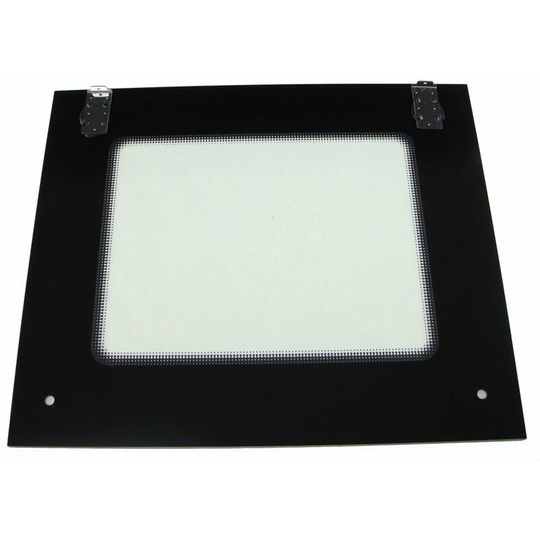 Oven Door Main Glass Bk Brackets for Hotpoint Cookers and Ovens