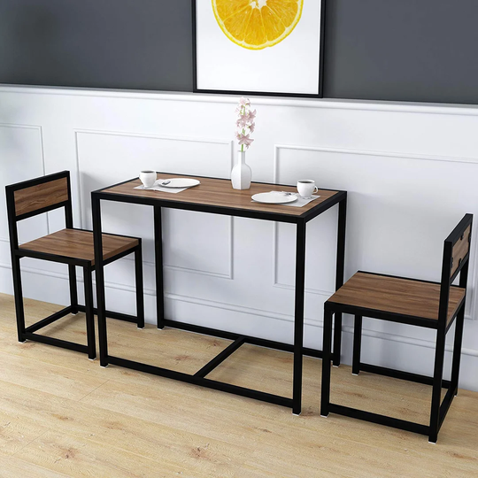Clive Dining Set with 2 Chairs