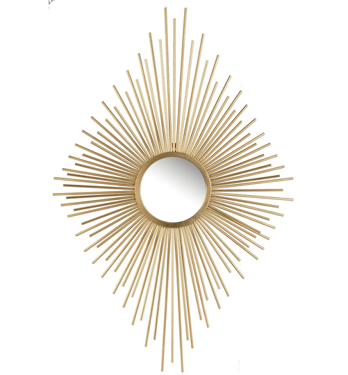 Fontenelle Mirror Rays Check Metal/Gold (96.5X5x2.5cm)