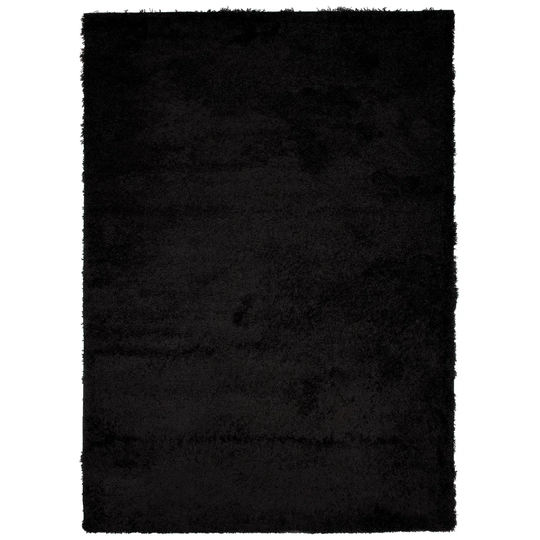 Gyeong Flatweave Black Rug