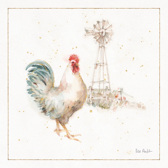 Farm Friends XI by Lisa Audit - Wrapped Canvas Painting Print