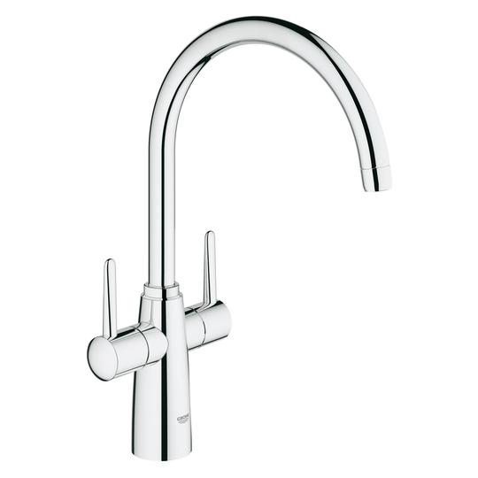GROHE Ambi Monobloc Kitchen Mixer with 0°/150°/360° Swivel Range