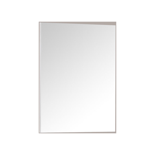 NRG - 600 x 450mm Rectangular Wooden Frame Wall-Mounted Bathroom Mirror