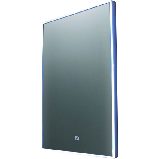 Ariel 500mm x 700mm Illuminated led Mirror - Chrome