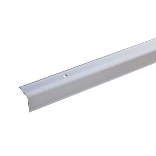 Abbilyn Metal 2.7 cm Thick x 3 cm Wide x 170 cm Length Stair Nose in Silver