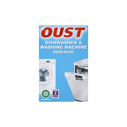Oust Dishwasher, Washing Machine Cleaner/ Descaler x2 - Dylon