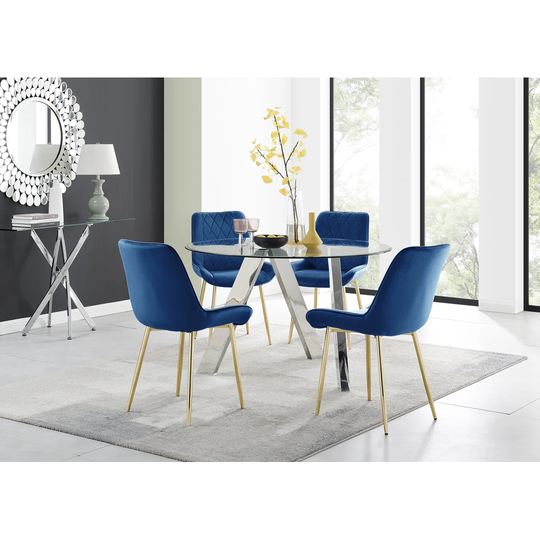 Westway 4 - Person Dining Set