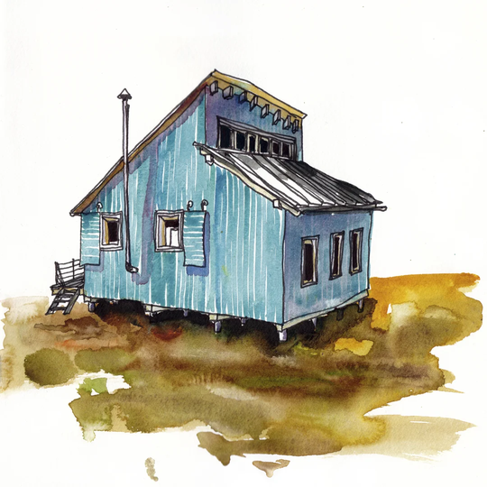 Rad Cabin VI by Paul McCreery - Wrapped Canvas Painting