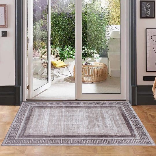 Cepheus Sheepskin Grey/White Rug