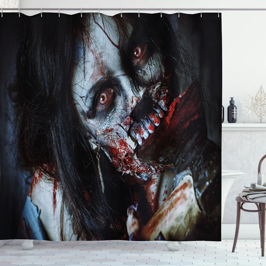 Billy-Ray 13 Piece Polyester Shower Curtain Set