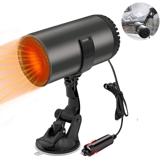 Portable car Heater 12V Car Heater Defroster Plug into Cigarette Lighter Windshield Defroster