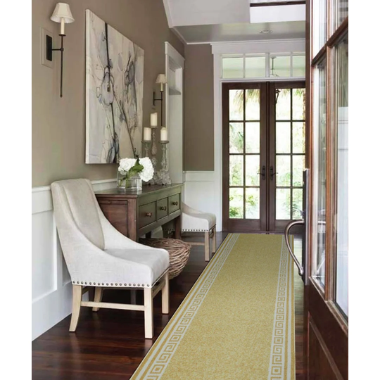 Anika Hooked Yellow Rug