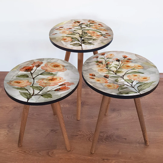 Aust 3 Piece Nest of Tables