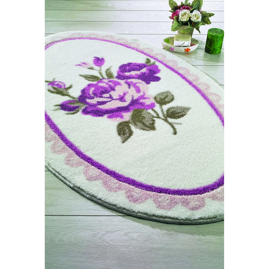 Wickes Oval Bath Mat