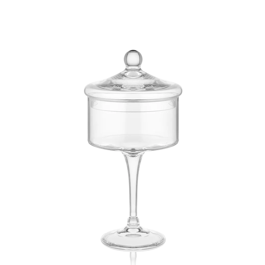 Footed Storage Jar