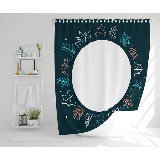 Saidi Polyester Shower Curtain