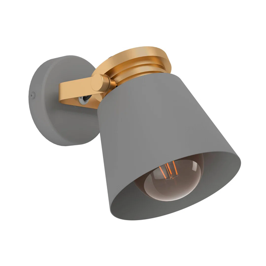 Graceland 1 - Light Grey Wall Spotlight
