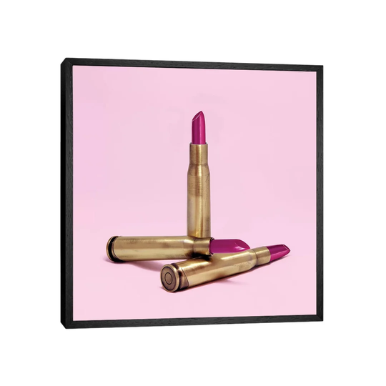 Lipstick Bullet by Paul Fuentes - Graphic Art Print on Canvas
