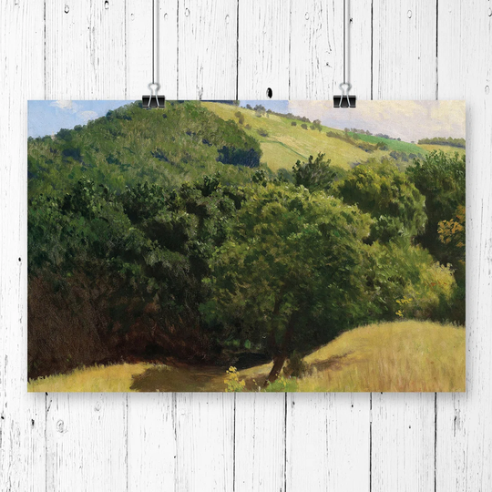 Landscape' by Pal Merse Painting Print