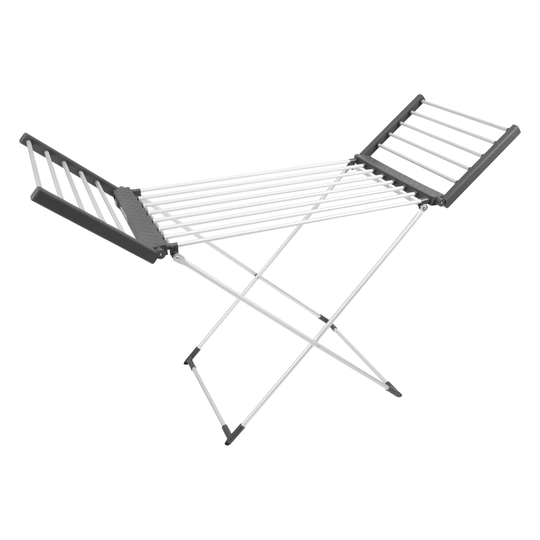 Heated Winged Airer Folding Drying Rack