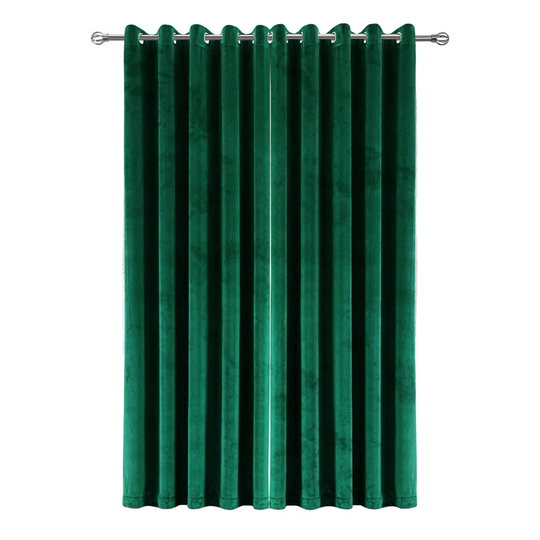 Rumson Velvet Eyelet Sheer Curtains