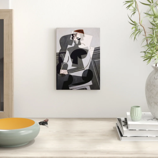 Portrait Josette Gris' by Juan Gris Graphic Art