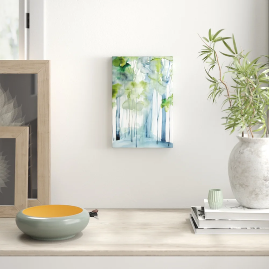 New Growth by Christine Lindstrom - Wrapped Canvas Painting Print