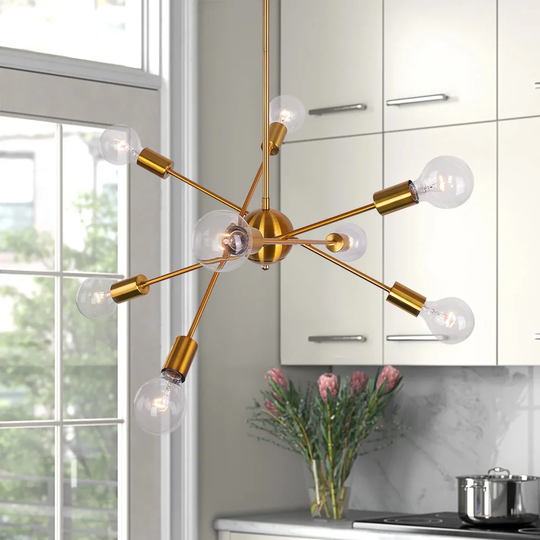 Celia 8-Light Sputnik Chandelier