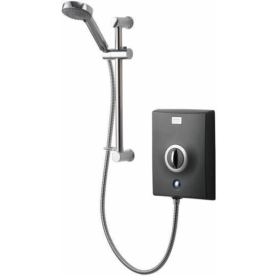 Aqualisa Quartz Electric Shower 10.5kW Graphite & Chrome