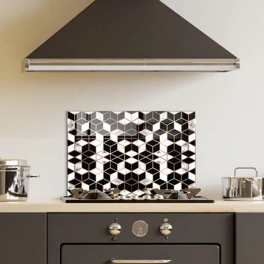 Decorative Tempered Glass Painting