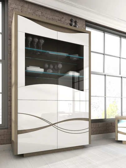 Bonilla Display Cabinet with Lighting
