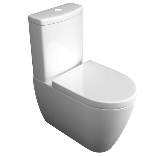 K-Vit Genoa Close to Wall Toilet & Cistern with Soft Close Seat