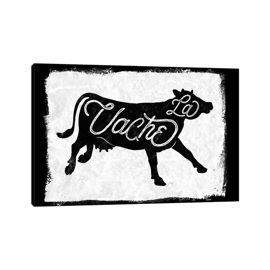 La Vache by 33 Broken Bones - Wrapped Canvas Graphic Art