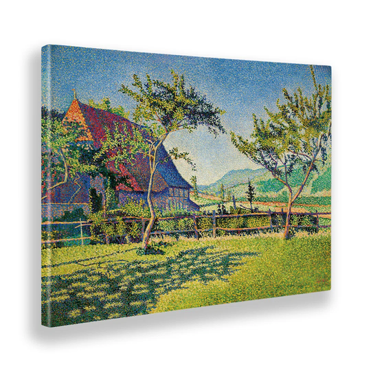 Paul Signac-The Lawn at Comblat Le Chateau-Horizontal