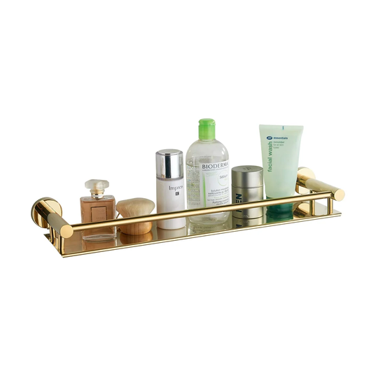 Warlencourt Adhesive Mount Stainless Steel Shower Shelf