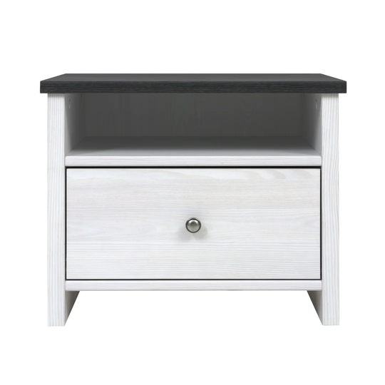 Porto 1 Drawer Bedside Table