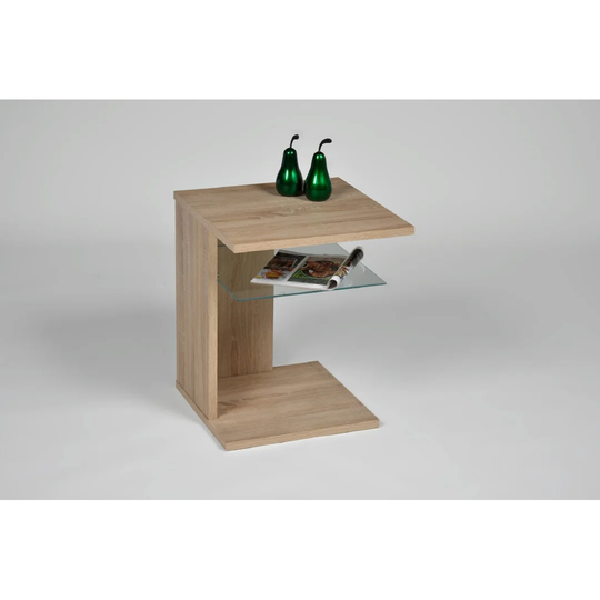 Leandre Side Table with Storage