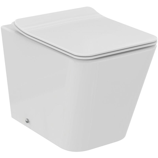 Ideal Standard Caffaro back to wall toilet and soft close seat - White