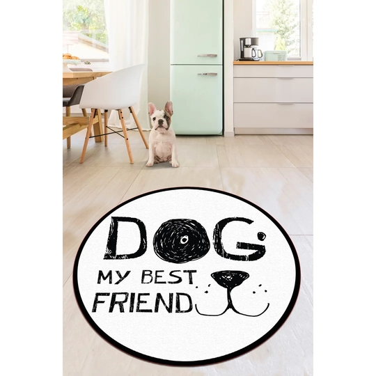 Regis Shaggy Black/White Rug