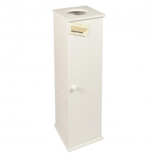 Gina Floor Standing Wooden Toilet Roll Holder