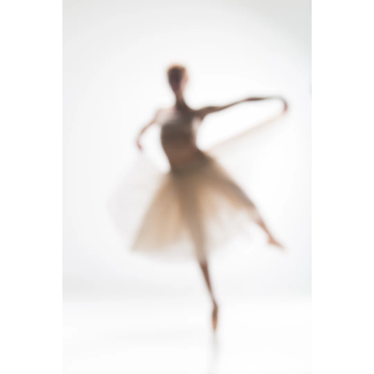 Silhouette pf Ballerina by Master1305 - Wrapped Canvas Photograph