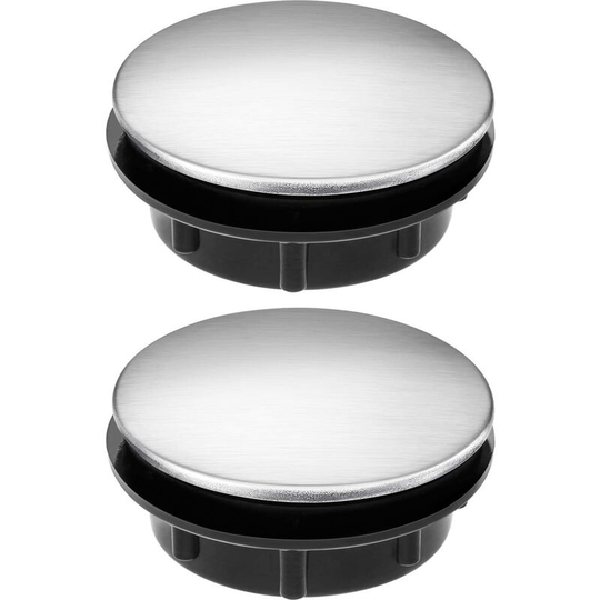 2 Pack Sink Tap Hole Cover Kitchen Faucet Hole Cover Stainless Steel-35mm - Rhafayre
