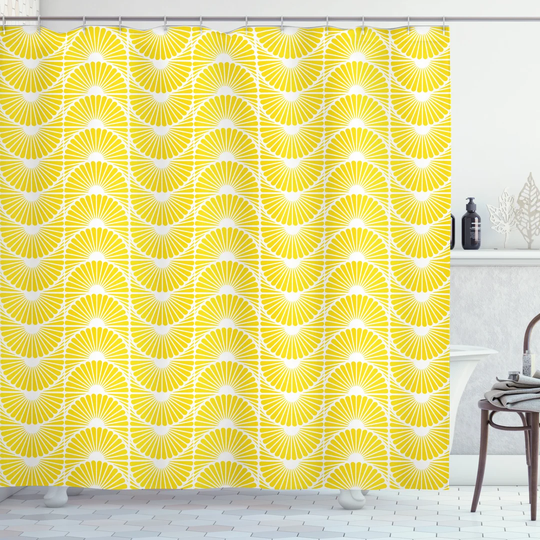 Binky 13 Piece Polyester Shower Curtain Set