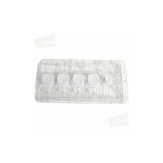 2867700100 Washing Machine Grey Light/Guide Diffuser - White - Beko