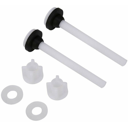 Betterlife Screw Set Professional Aging Resistant Durable Excellent Toughness Stable Reliable Lightweight Rubber Screw Toilet Toilet Water Tank