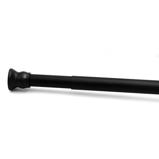 185cm Adjustable Straight Fixed Shower Curtain Rail
