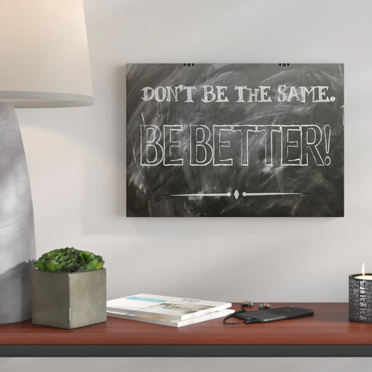 "Motivational Inspirational Quote" Textual Art